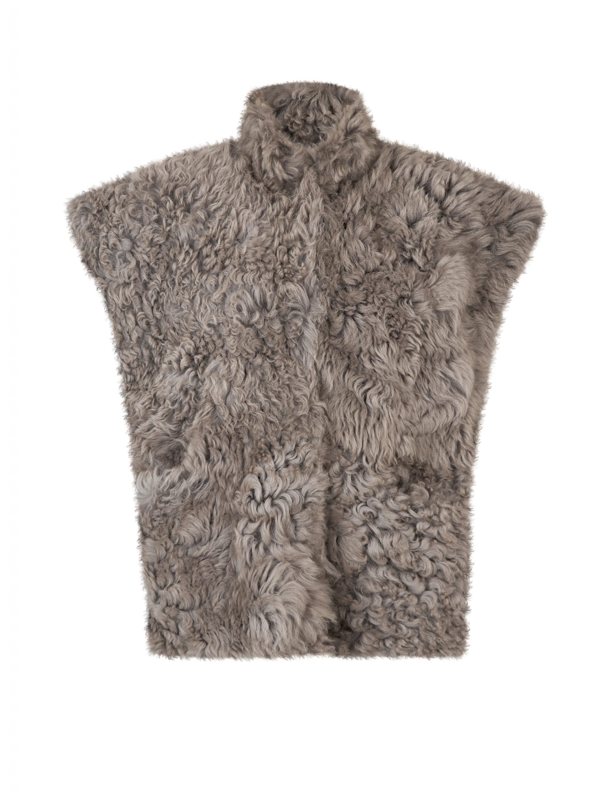 KATE VEST - Grey Green